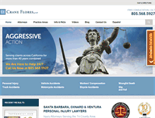 Tablet Screenshot of cranefloresllp.com